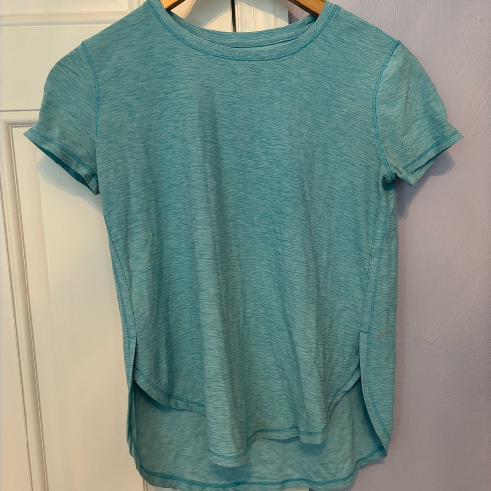 Kids Old Navy Active Blue Athletic T-shirt